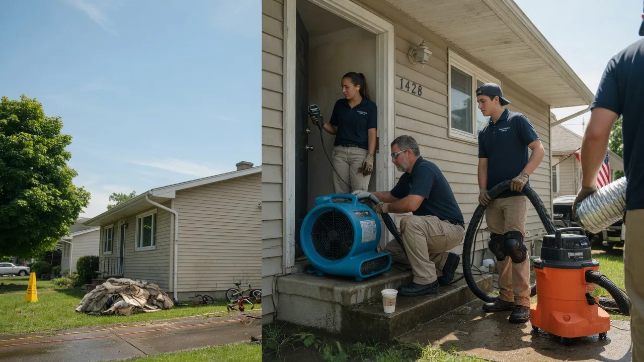 Water Damage Restoration in Dunreith, IN near me